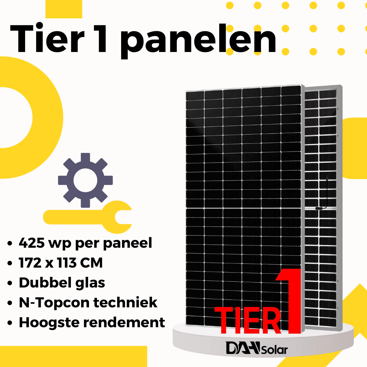 Plug & Play Solar Set - Zonnepanelen met Stekker - 850 Watt - Met Wi-Fi Monitoring